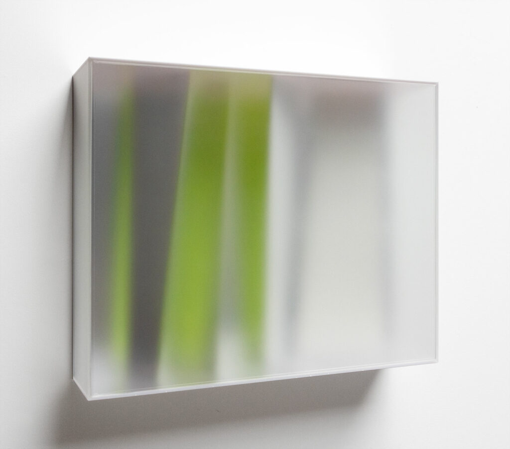 Rita Rohlfing, IMMATERIAL SPACE , 2015 Acrylglas, mixed media, 65 x 80 x 20 cm